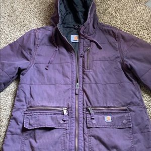 CARHARTT women’s zip up jacket.
